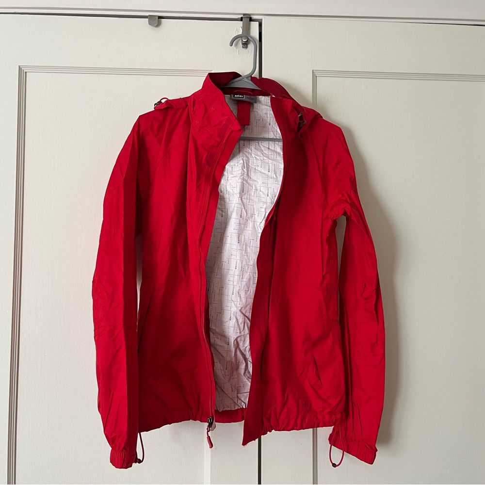 REI Red Rain Jacket